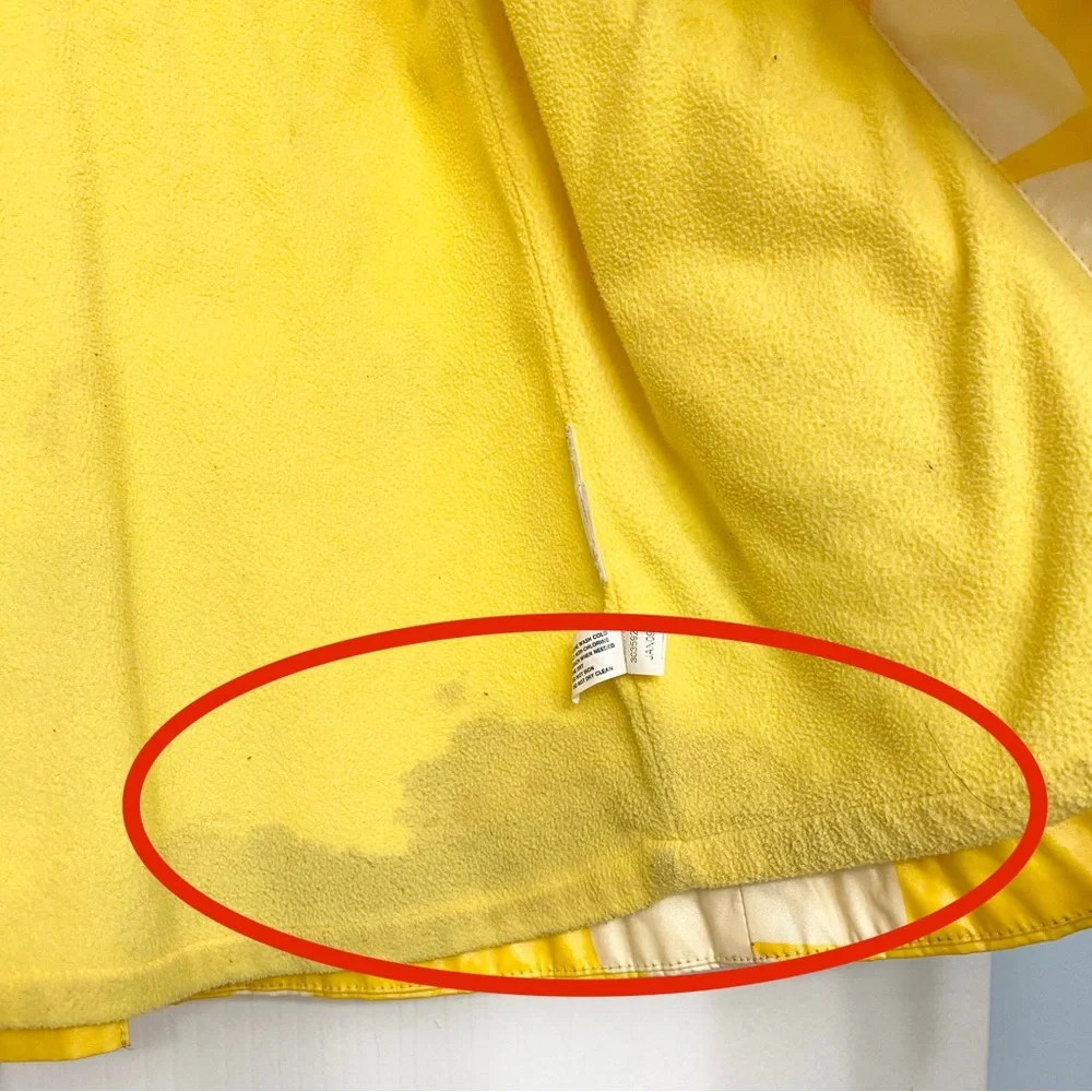 Baby Gap Yellow Floral Raincoat 2T